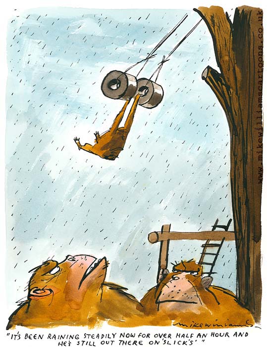 Slicks cartoon by Mike Williams